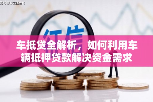 若尔盖车抵贷全解析，如何利用车辆抵押贷款解决资金需求