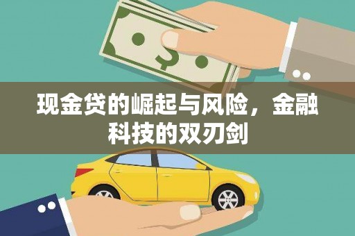 若尔盖现金贷的崛起与风险，金融科技的双刃剑