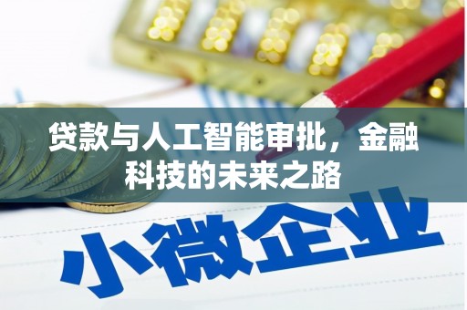 若尔盖贷款与人工智能审批，金融科技的未来之路