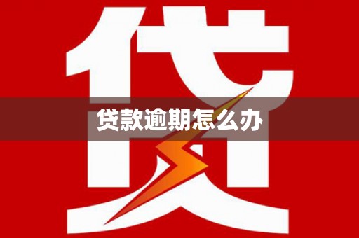若尔盖贷款逾期怎么办
