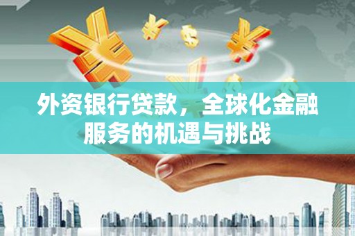 若尔盖外资银行贷款，全球化金融服务的机遇与挑战
